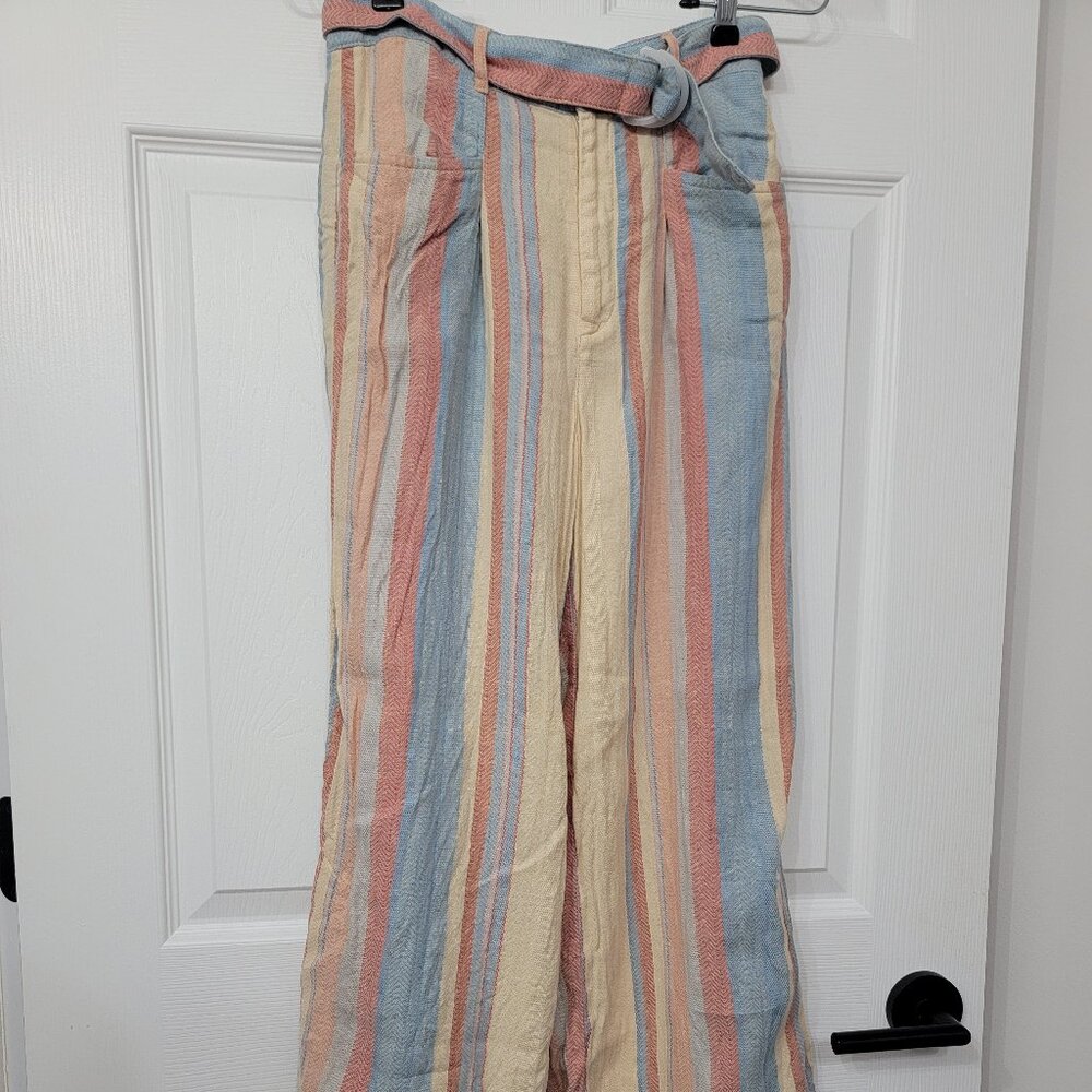 Anthropologie - Wide Leg Linen Pants - SO GOOD